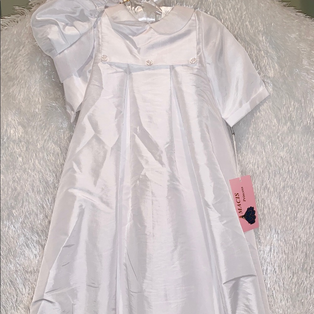 NWT BAPTISM-CHRISTENING FORMAL GOWN